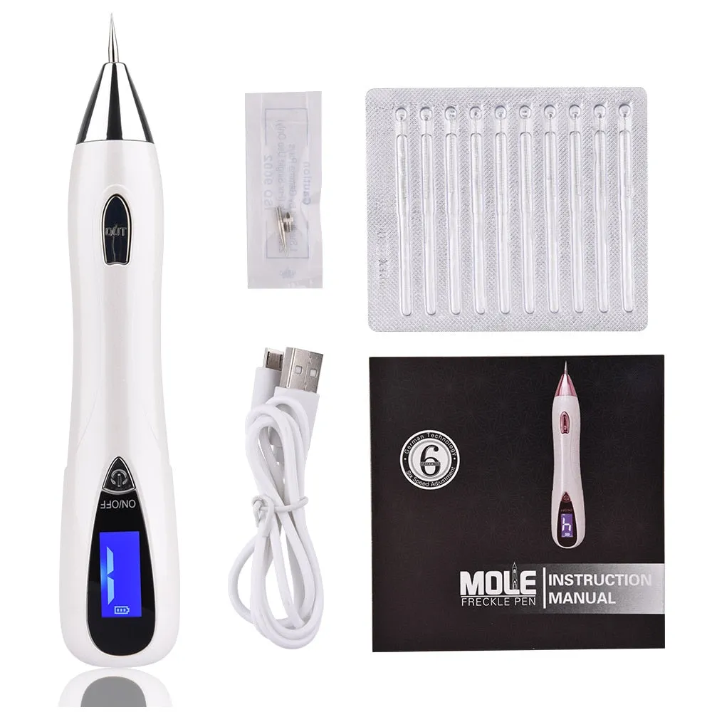 Mole and Freckle Removal Pen with LCD
