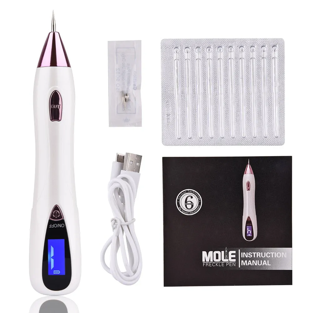 Mole and Freckle Removal Pen with LCD
