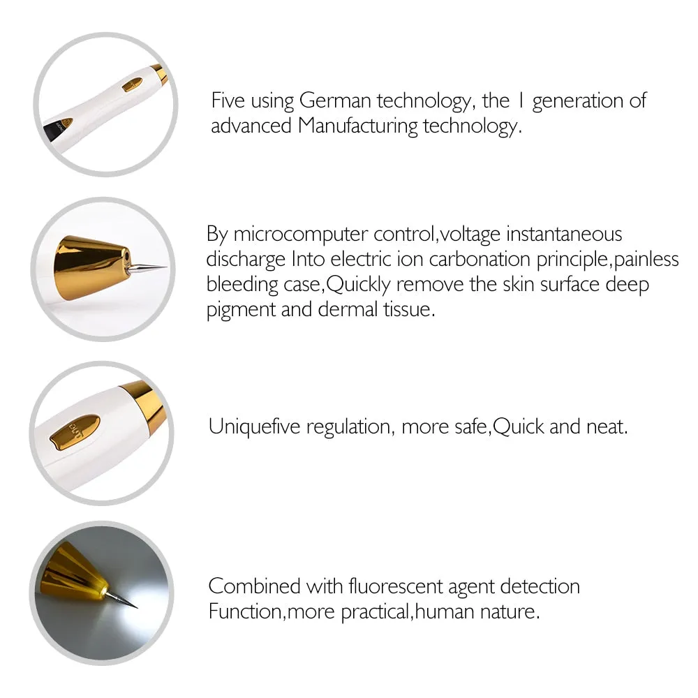 Mole and Freckle Removal Pen with LCD