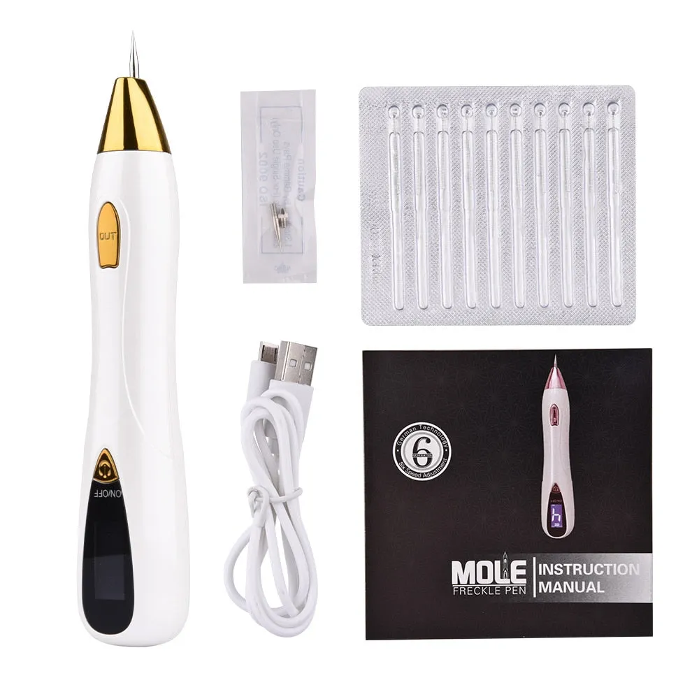 Mole and Freckle Removal Pen with LCD