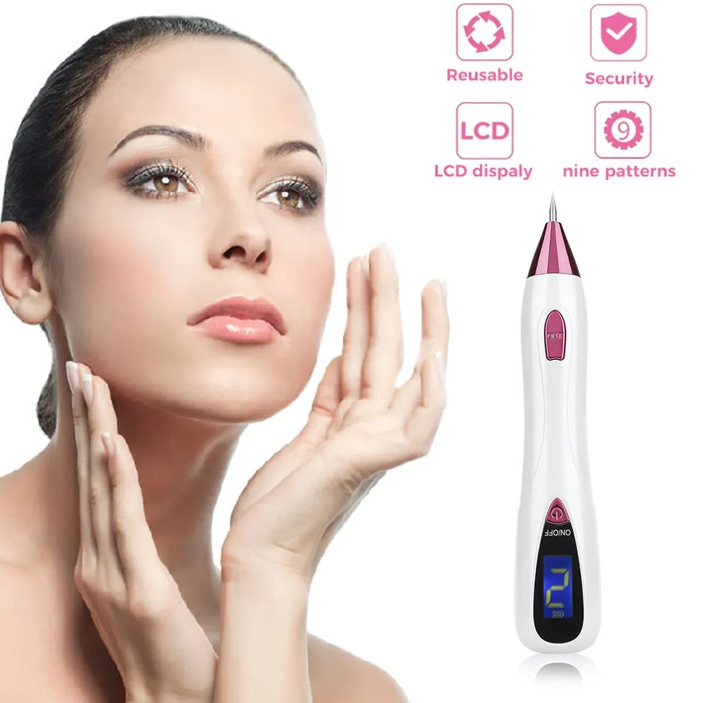 Mole and Freckle Removal Pen with LCD