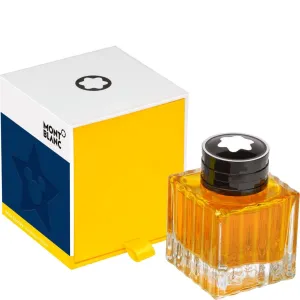 Montblanc Ink Boccetta 50ml Great Charat Characters Walt Disney Yellow 119596