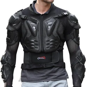 Motorcycle Body Protective Jacket Armor Men, Motocross Riding Protective Gear,Atv Dirt Bike Chest Spine Protector