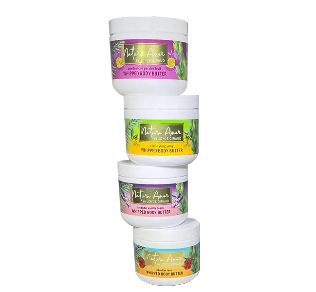 Natura Amor Whipped Body Butter 4 oz. - Various Scents