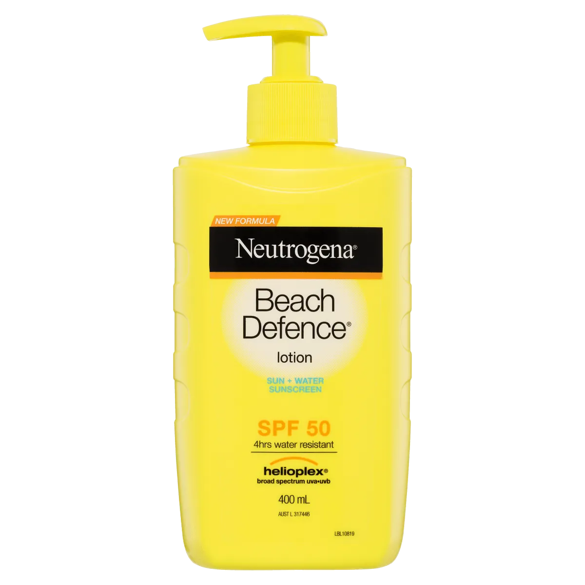 Neutrogena Beach Defence Sunscreen Lotion SPF50 400mL