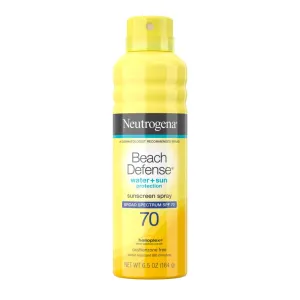 Neutrogena Beach Defense Spray Sunscreen Broad Spectrum SPF 70