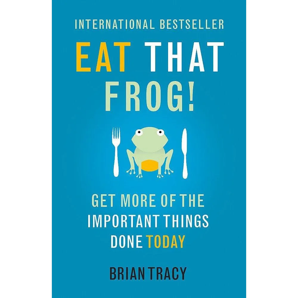 Never Split the Difference, Shoe Dog, 10% Happier, You Are a Badass, Life Leverage, Eat That Frog 6 Books Collection Set