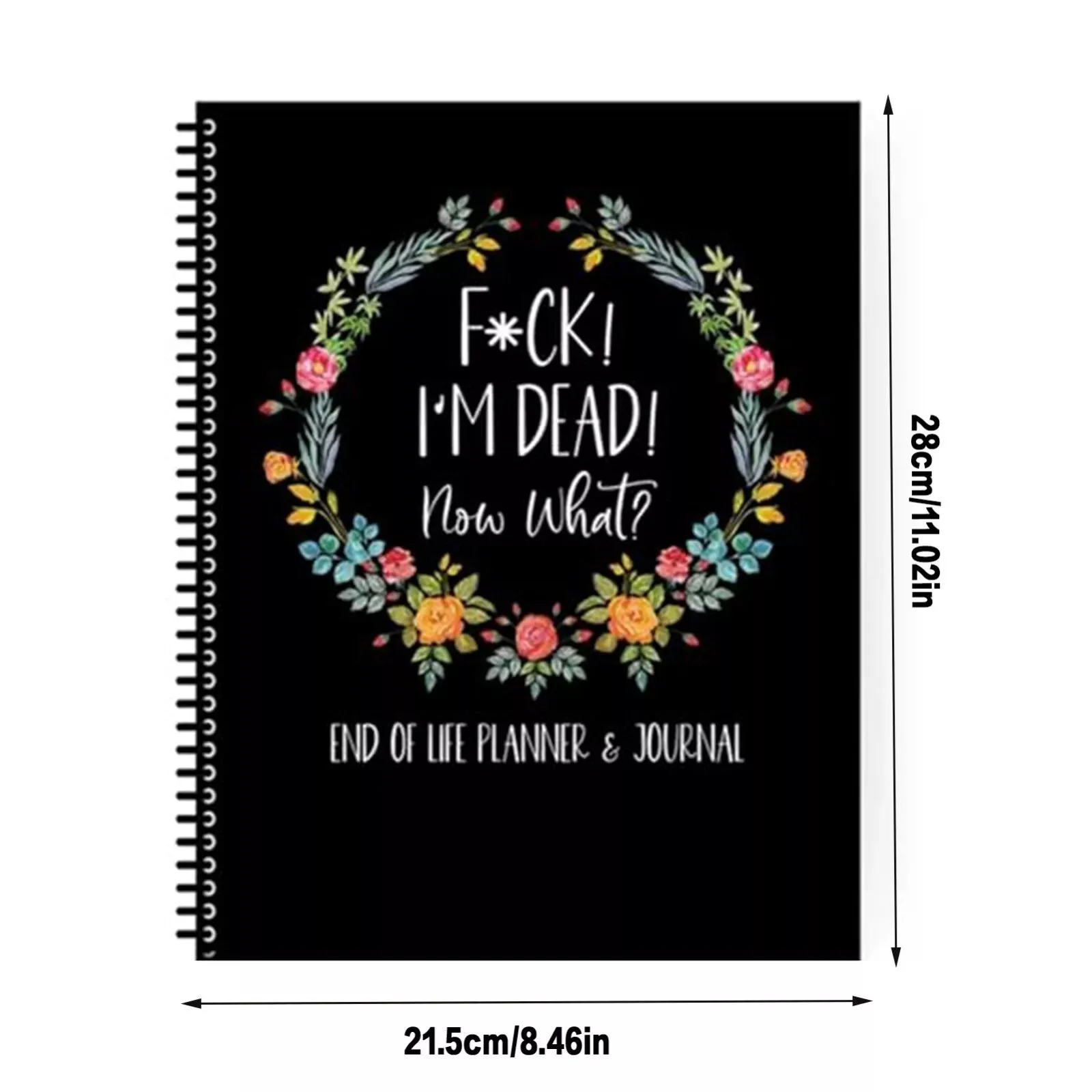 NEW Fuck I'm Dead: I'm Dead Now What Planning Book Final Wishes End of Life Planner, Pink
