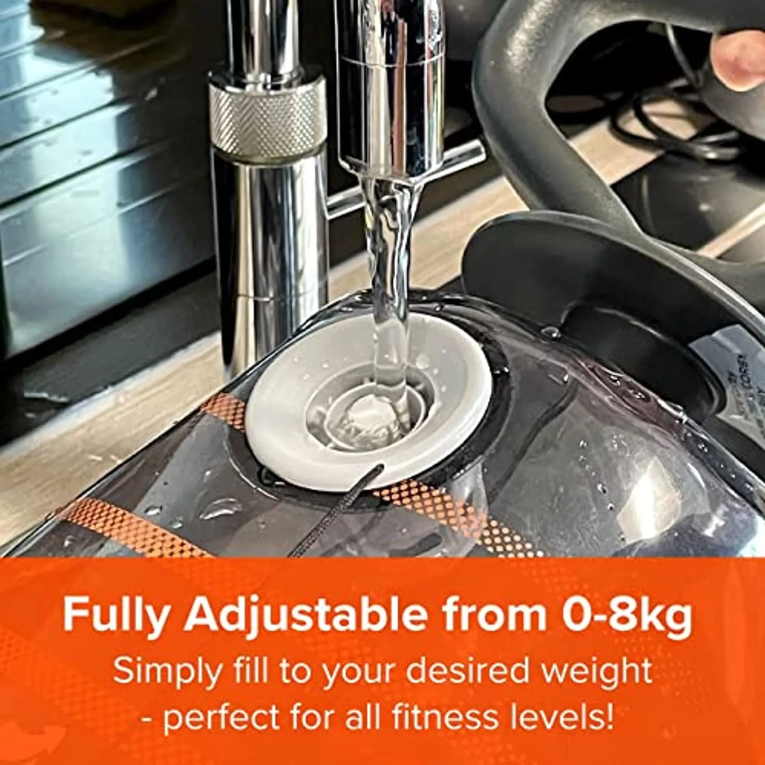 New Image Kettle Bells | Adjustable Kettle bell |Water Kettlebell | Exercise Fitness Weight Set | Weightlifting | Core Training | Durable and Strong Design | Strength Training | Ultimate Core and Balance Workout
