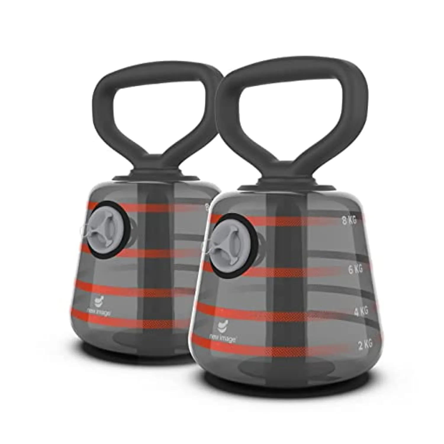 New Image Kettle Bells | Adjustable Kettle bell |Water Kettlebell | Exercise Fitness Weight Set | Weightlifting | Core Training | Durable and Strong Design | Strength Training | Ultimate Core and Balance Workout