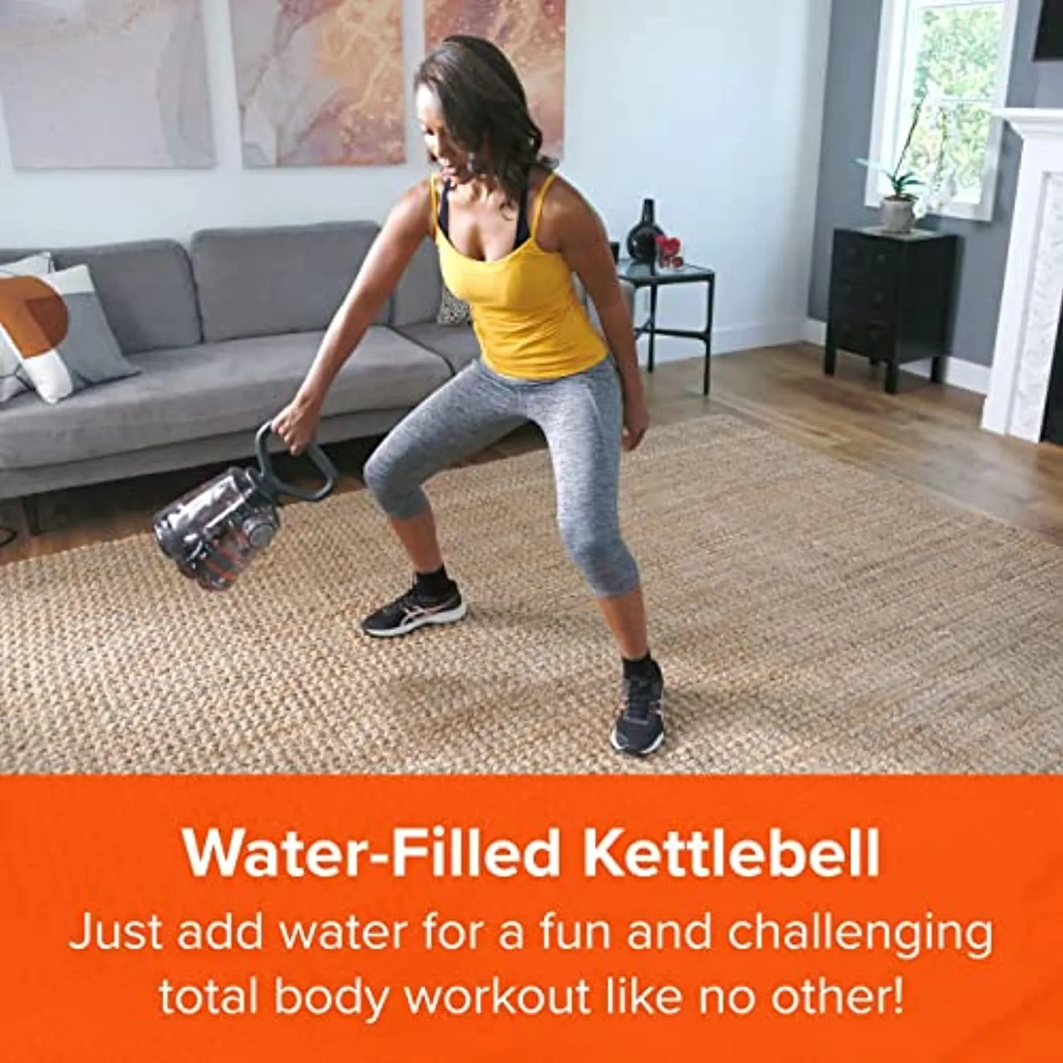 New Image Kettle Bells | Adjustable Kettle bell |Water Kettlebell | Exercise Fitness Weight Set | Weightlifting | Core Training | Durable and Strong Design | Strength Training | Ultimate Core and Balance Workout