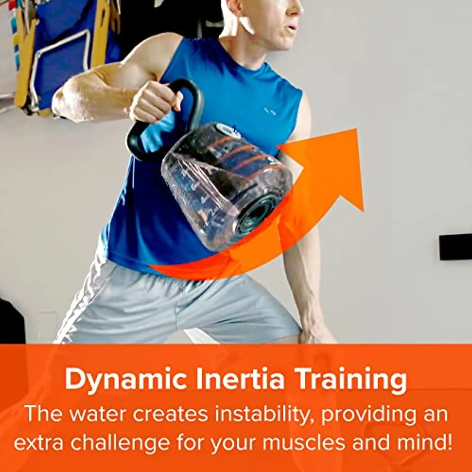 New Image Kettle Bells | Adjustable Kettle bell |Water Kettlebell | Exercise Fitness Weight Set | Weightlifting | Core Training | Durable and Strong Design | Strength Training | Ultimate Core and Balance Workout