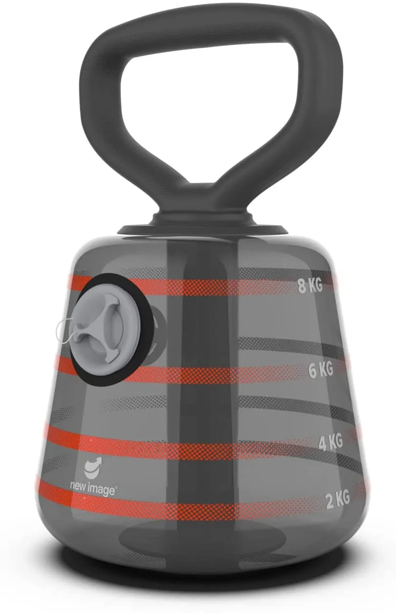 New Image Kettle Bells | Adjustable Kettle bell |Water Kettlebell | Exercise Fitness Weight Set | Weightlifting | Core Training | Durable and Strong Design | Strength Training | Ultimate Core and Balance Workout