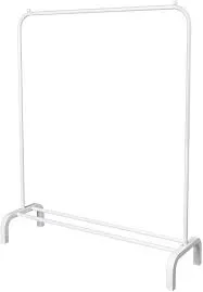 New in box! UDEAR Garment Rack Freestanding Hanger Multi-Functional Single Pole, White
