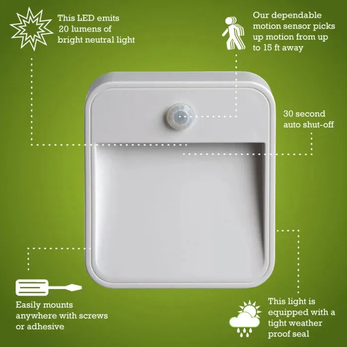 NEW Mr Beams MB720 Motion-Sensing Wireless LED Nightlight, Battery Powered! Retails $17 