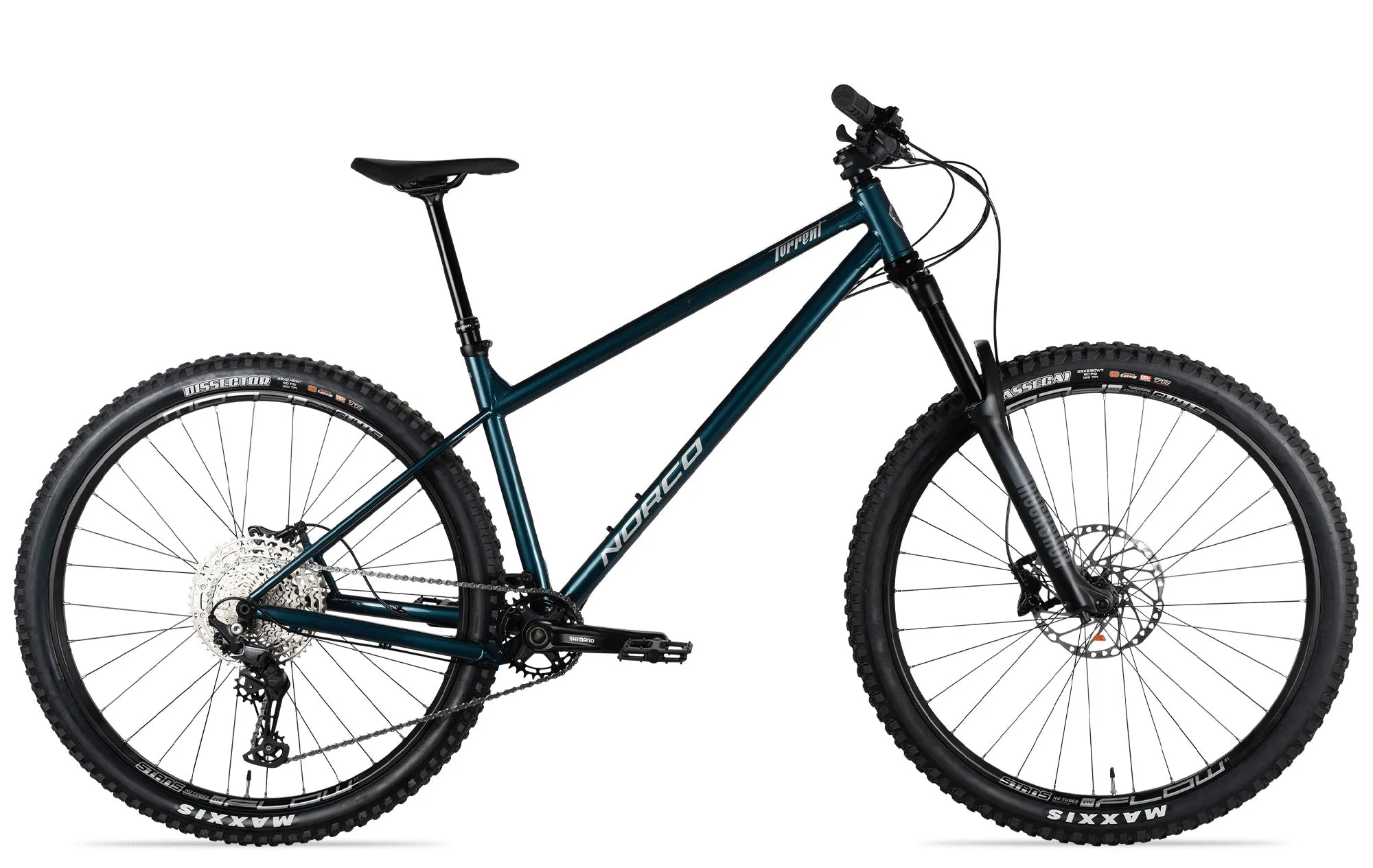 Norco Torrent S2 HT Enduro Bike Green/Silver