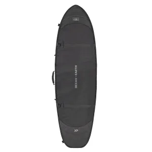 Ocean & Earth Hypa 5 Board Coffin Fish / Short Travel Cover - Black