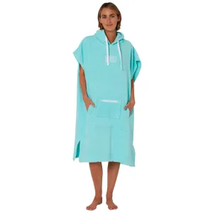 OCEAN AND EARTH LADIES HONEY HOODED PONCHO MINT
