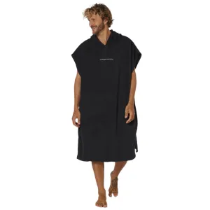 OCEAN AND EARTH Surf Essential Poncho - Dull Black
