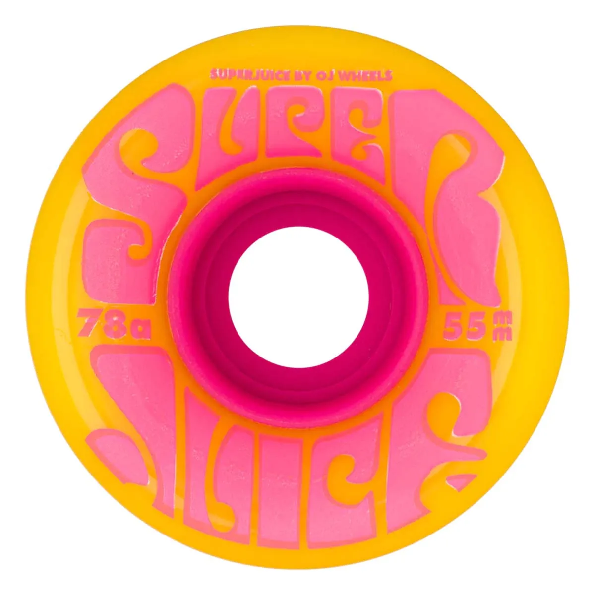 OJ - Mini Super Juice Blazing Yellow 55MM 78A Skateboard Wheels