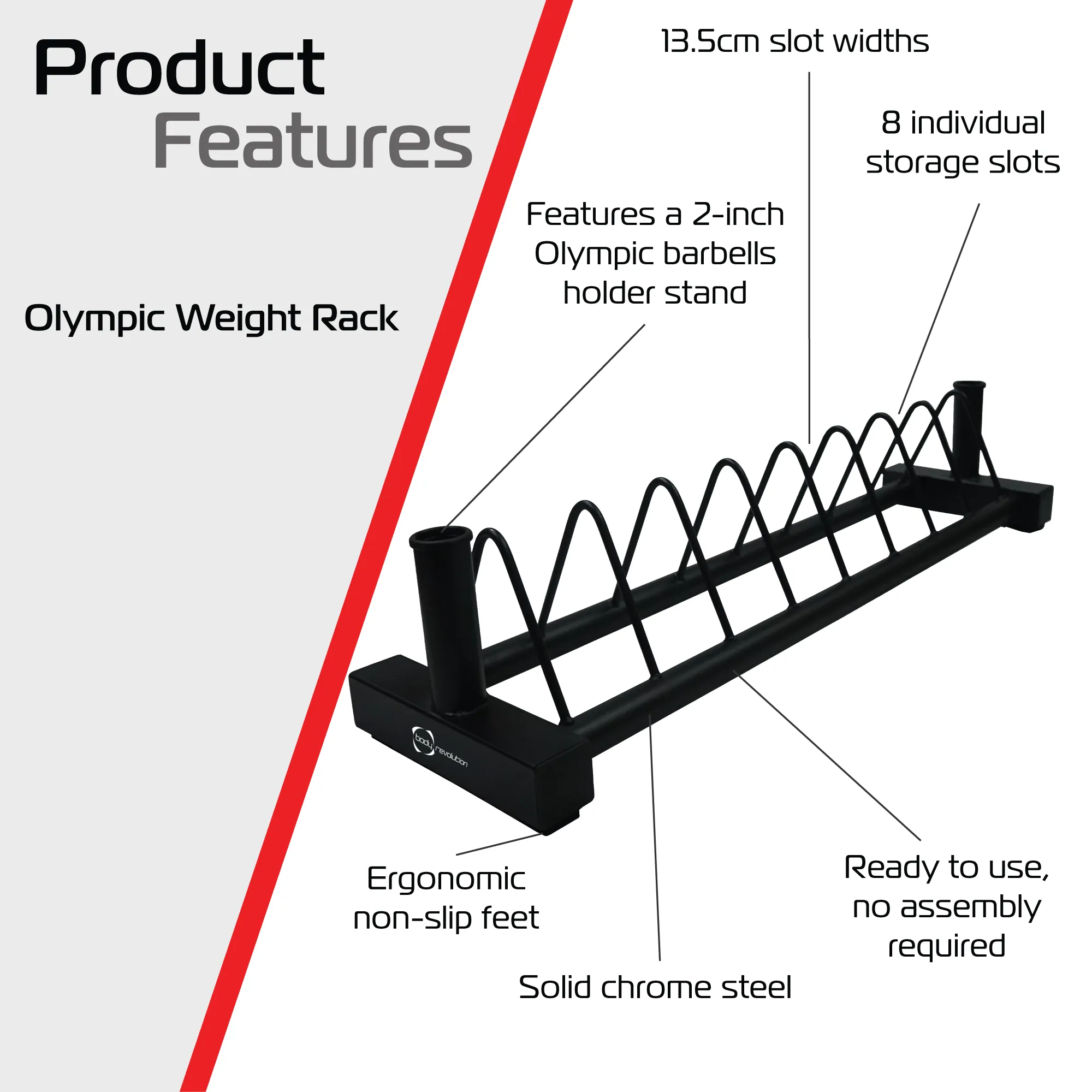 Olympic Bumper Weight Rack