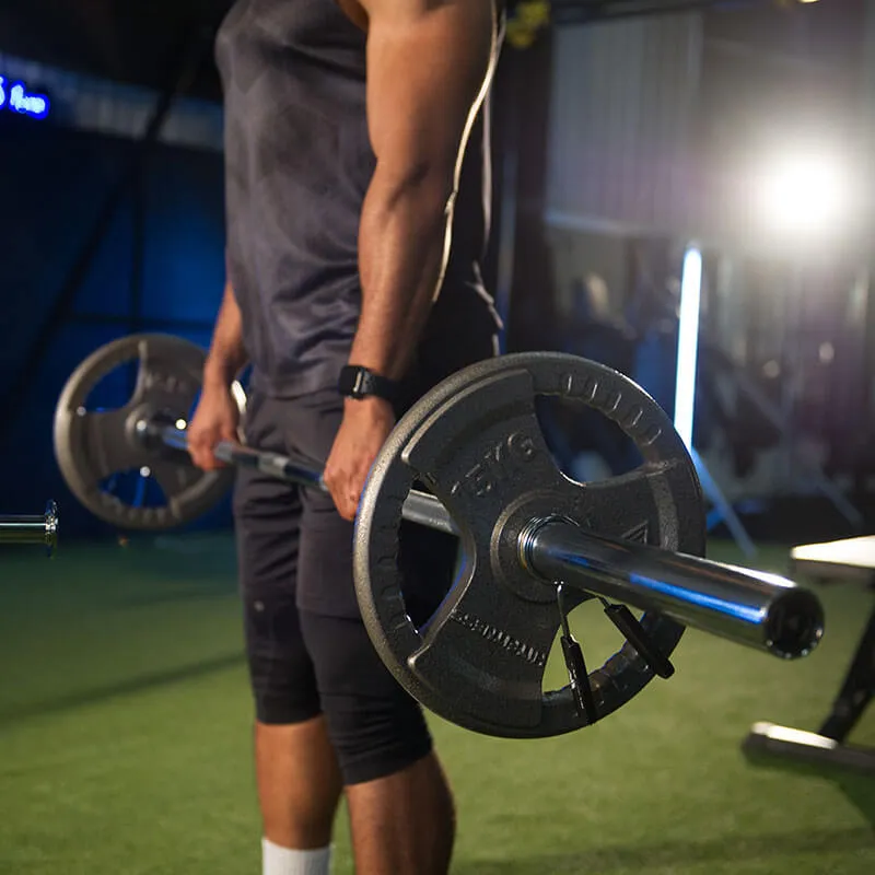 Olympic Cast Iron Tri-Grip Disc | 15kg
