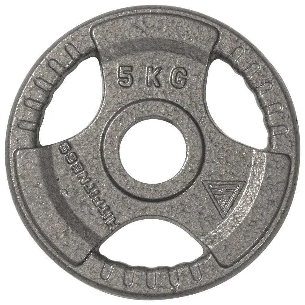 Olympic Cast Iron Tri-Grip Disc | 5kg