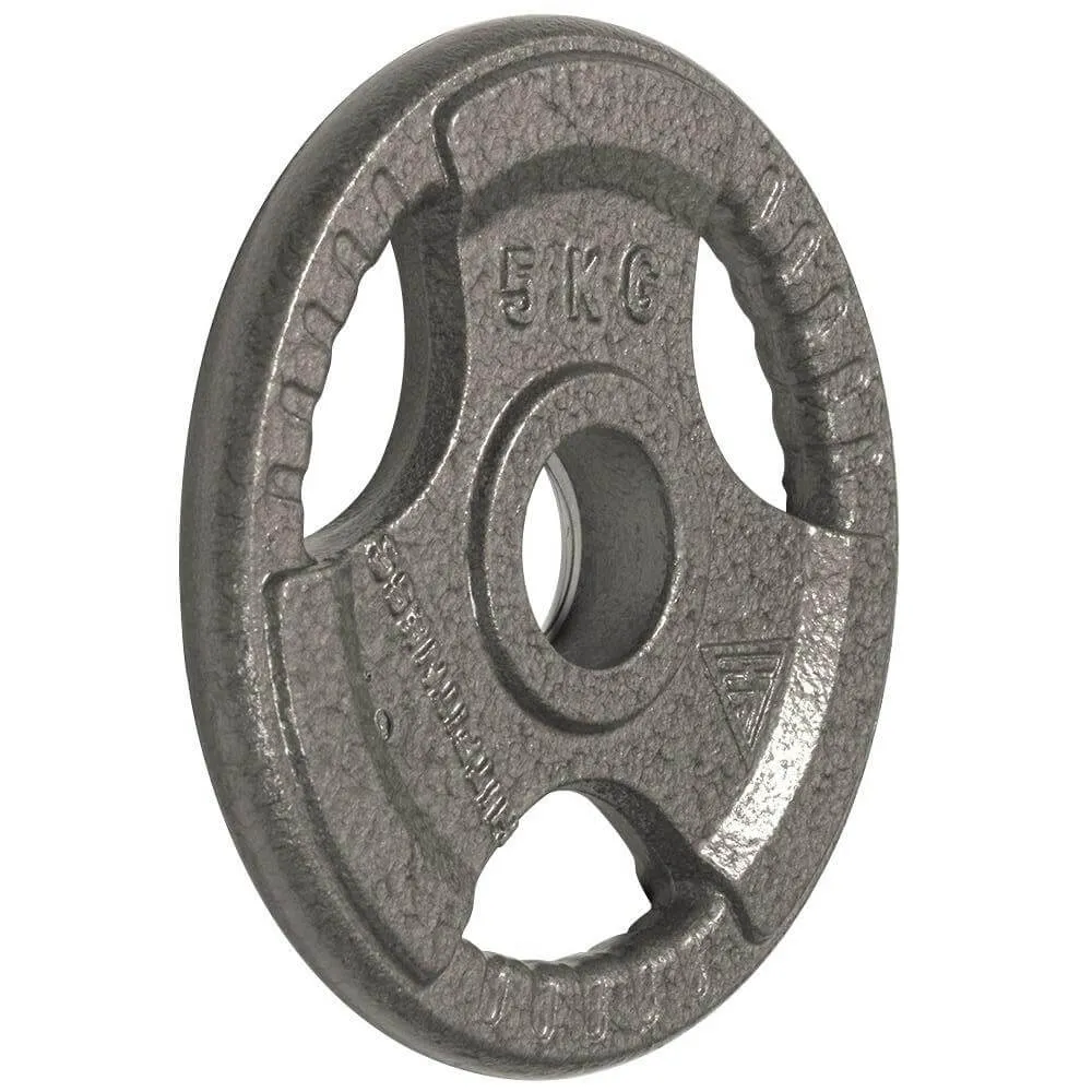 Olympic Cast Iron Tri-Grip Disc | 5kg