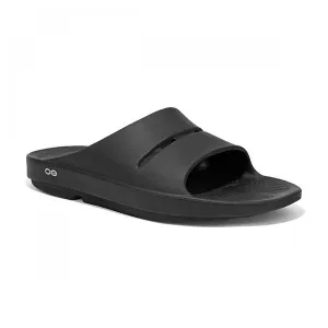 OOFOS Ooahh Black Slide
