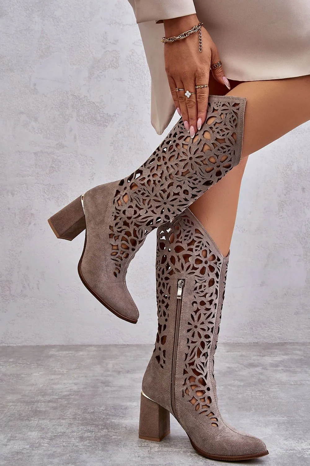 Open-work Boots