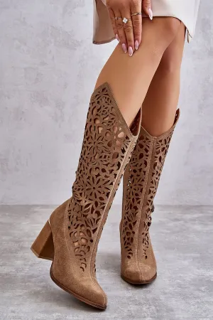 Open-work Boots