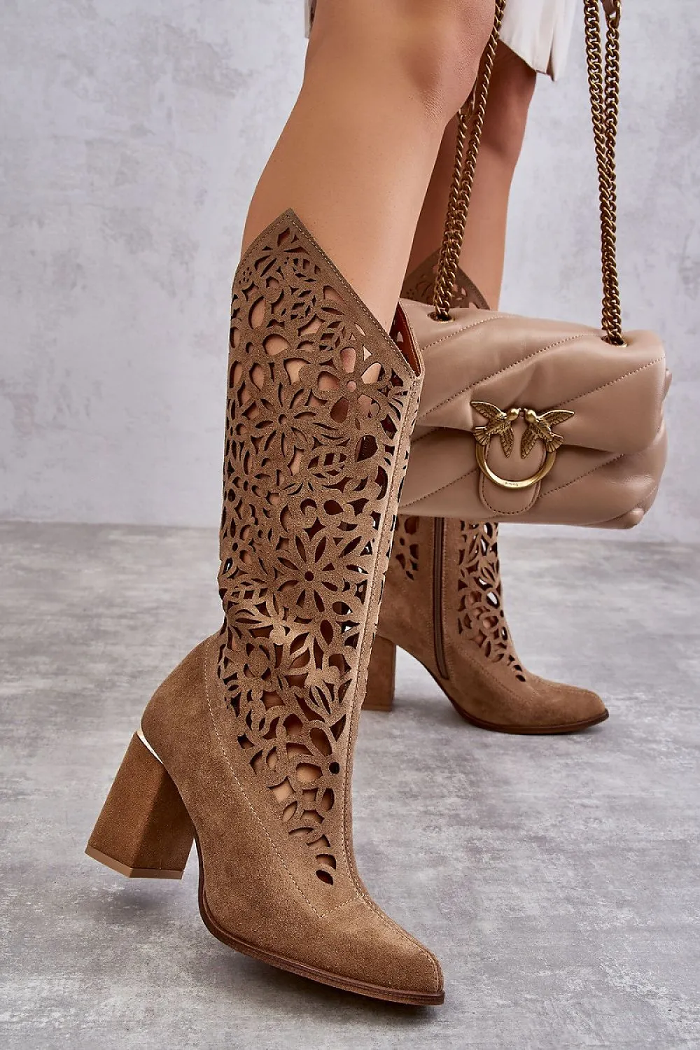 Open-work Boots