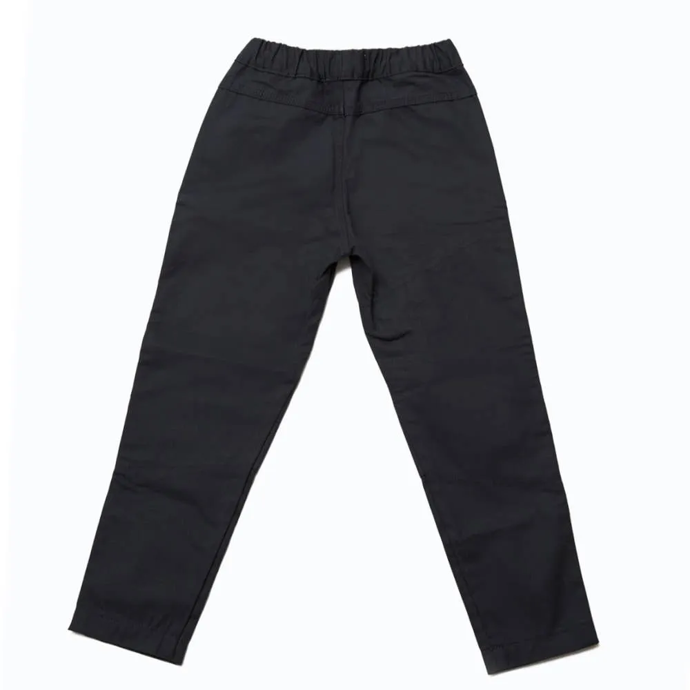 Organic Hemp Ash Pants in Black