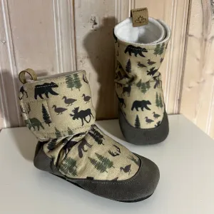Original boots - Forest animals