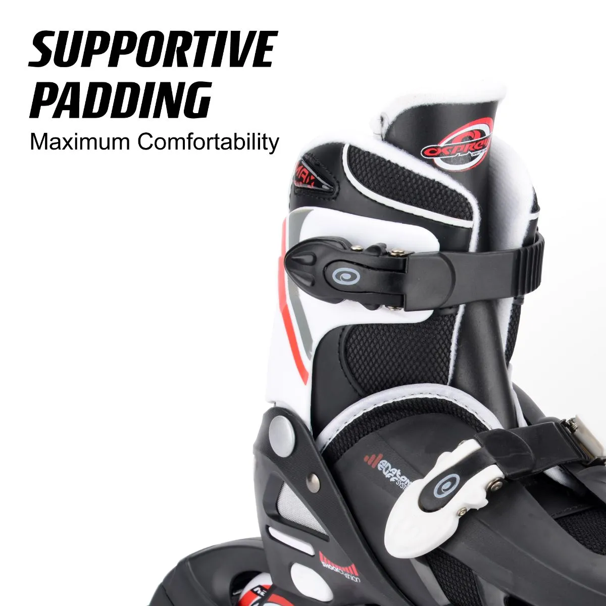 Osprey Adjustable Inline Skate - Red