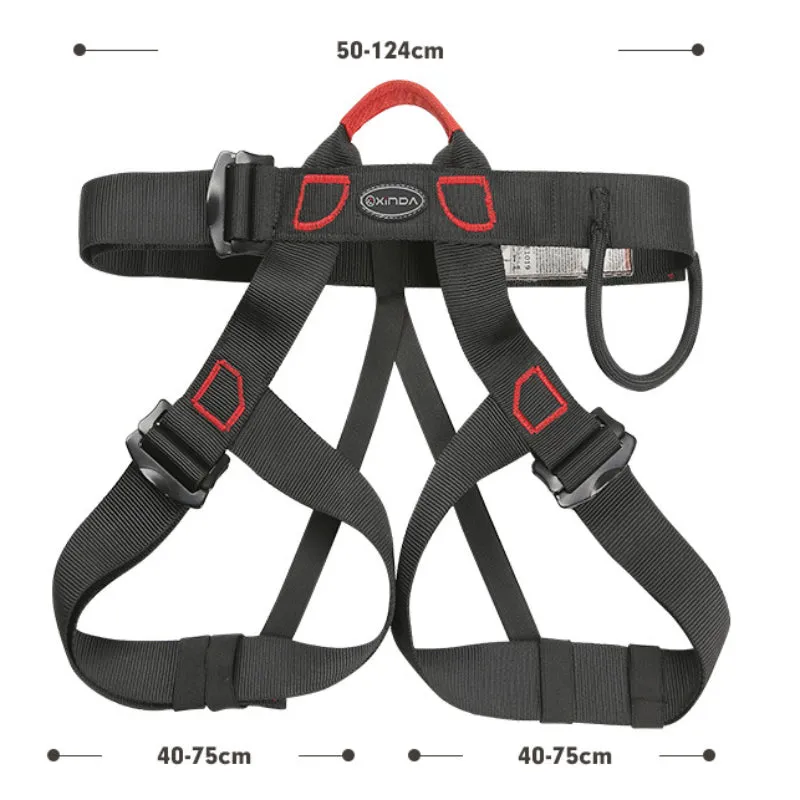 Outdoor High-altitude Rock Climbing Half Body Seat Belt Downhill Equipment