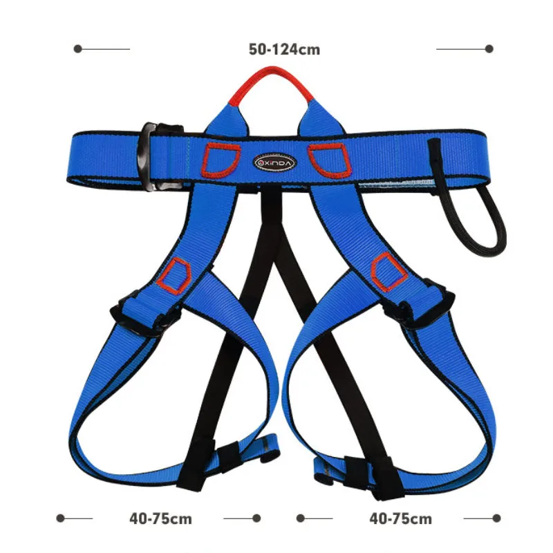 Outdoor High-altitude Rock Climbing Half Body Seat Belt Downhill Equipment