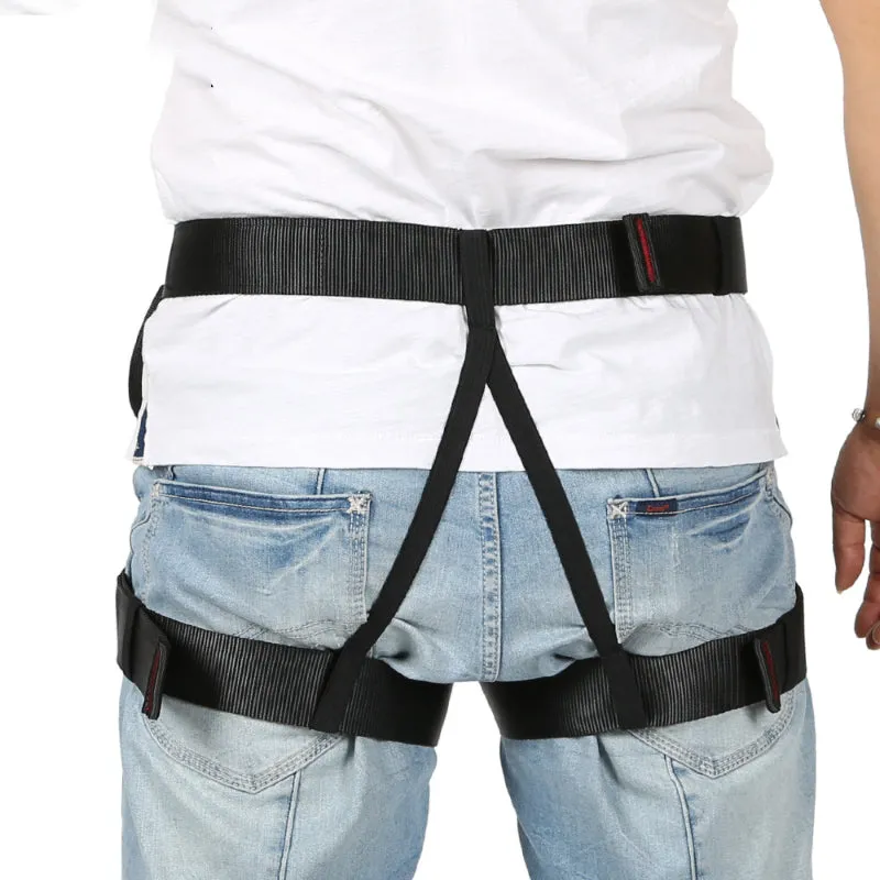 Outdoor High-altitude Rock Climbing Half Body Seat Belt Downhill Equipment