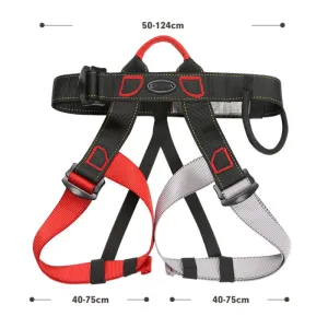 Outdoor High-altitude Rock Climbing Half Body Seat Belt Downhill Equipment