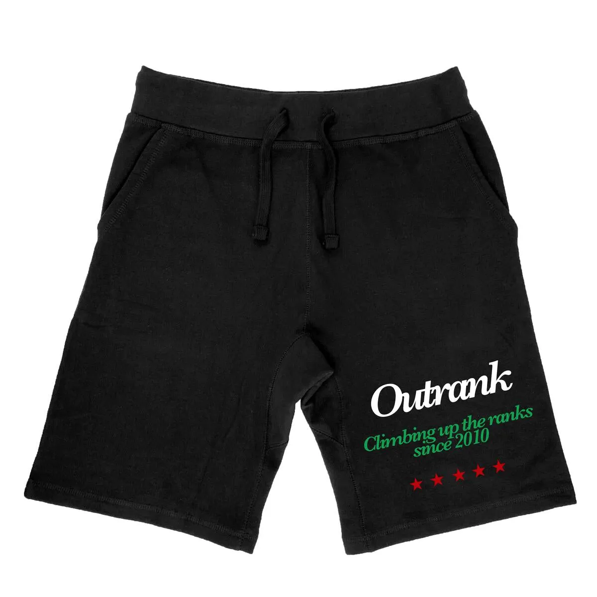 Outrank Climbing Up Black Shorts