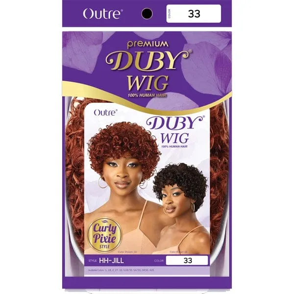 Outre 100% Human Hair Premium Duby Wig - JILL
