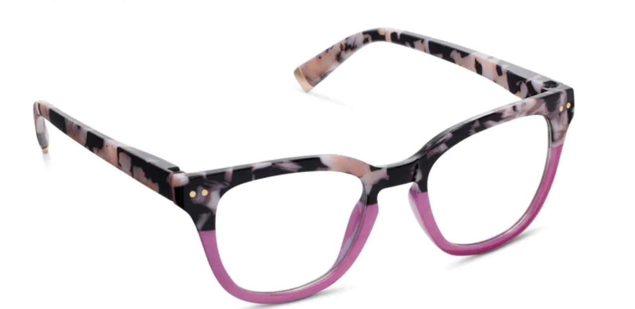 Peepers- Faye Black Marble/Pink