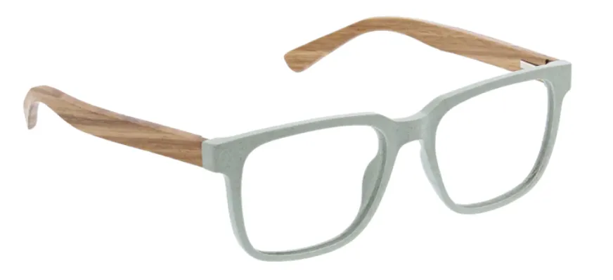 Peepers Homespun - Mint/Wood