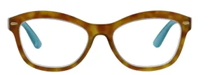 Peepers Monterey Bay - Honey Tortoise / Teal