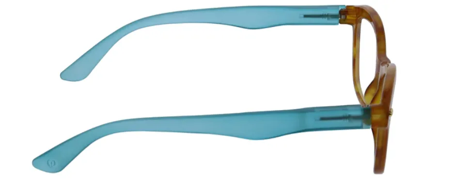 Peepers Monterey Bay - Honey Tortoise / Teal