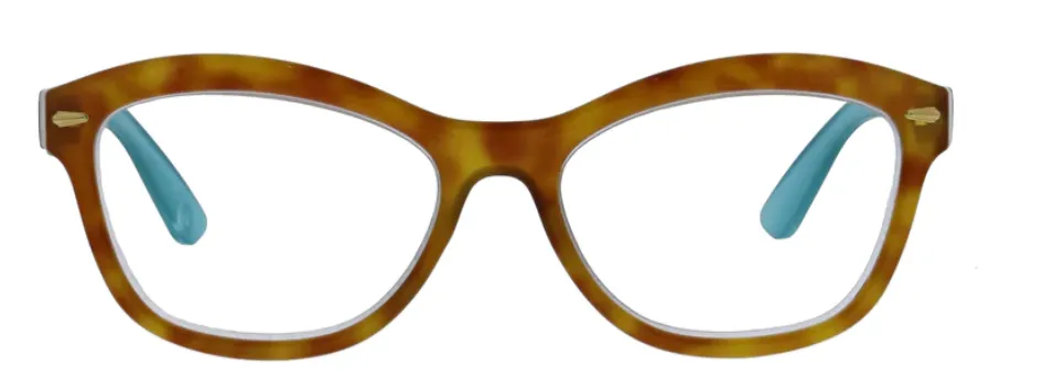Peepers Monterey Bay - Honey Tortoise / Teal