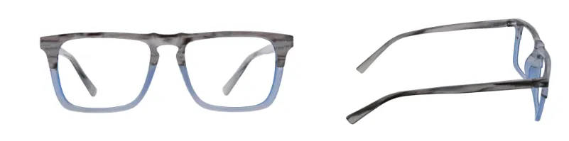Peepers Swagger - Gray Horn / Blue