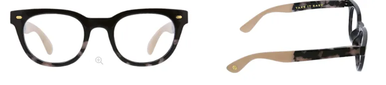 Peepers Take It Easy - Black / Black Marble