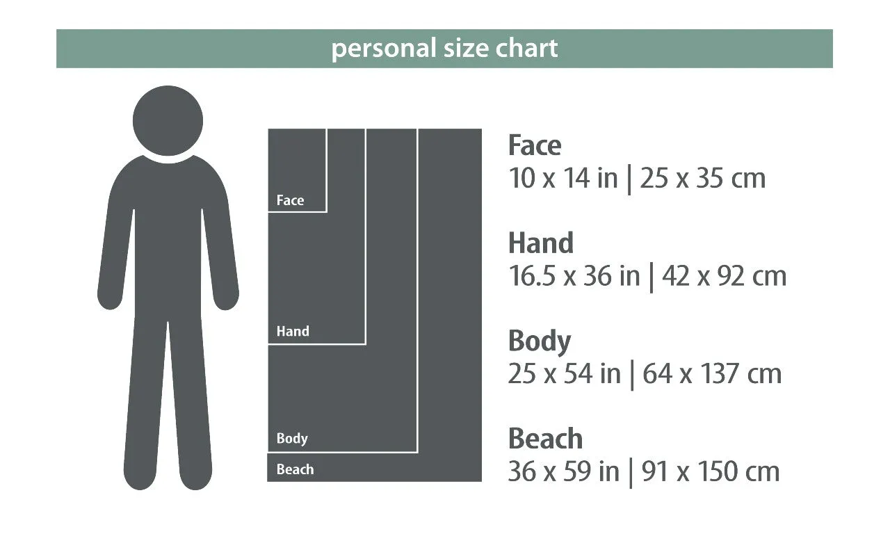 PERSONAL TOWEL - SAGE