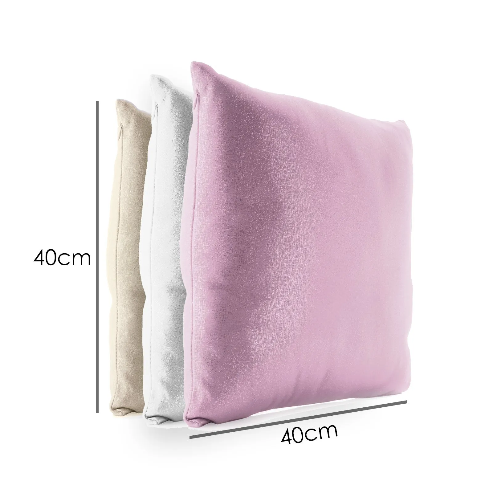 Personalised Glitter Cushion with Welcoming Text and Climbing Mum and Baby Sloths